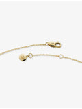Monica Vinader Mini Initial K Stamp 14ct gold bracelet - British product