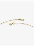 Monica Vinader 14ct gold initial Q bracelet 16-19cm, UK version