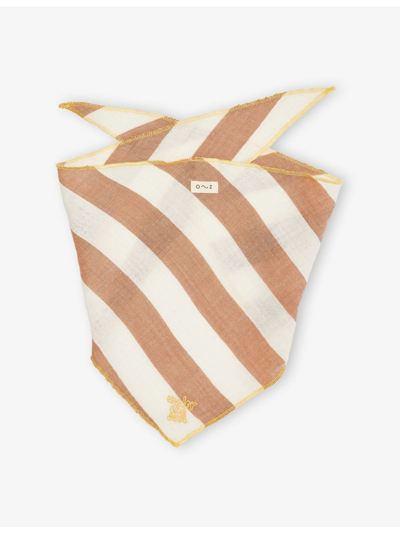 Organic Zoo striped kids cotton scarf, imported from the UK