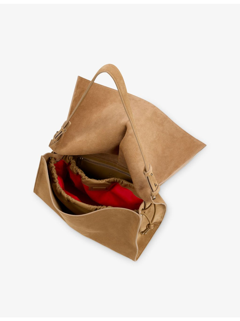 Christian Louboutin large leather shoulder bag (British brand)