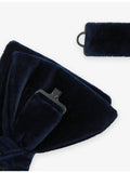 Reiss Hike velvet bow tie 13.5cm, imported from the UK