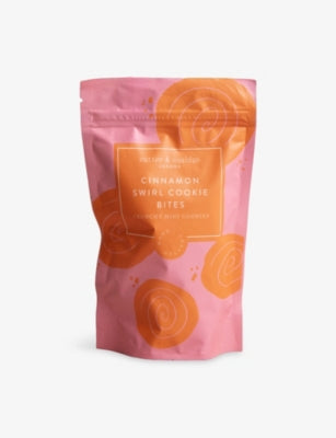 Cutter & Squidge cinnamon swirl cookie bites 125g, imported from the UK