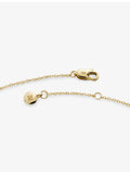 Monica Vinader gold initial stamp bracelet - British product