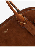 Coach Empire 34 suede leather shoulder bag, UK version
