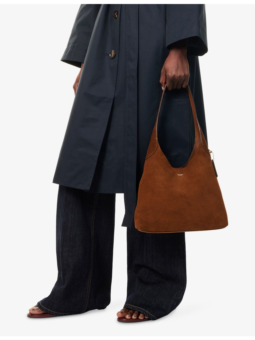 Coach Brooklyn 28 suede shoulder bag - British product