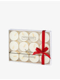 White Company winter tealight candles set of 12, imported from the UK