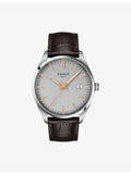 Tissot PR 100 stainless steel leather watch 40mm, imported from the UK
