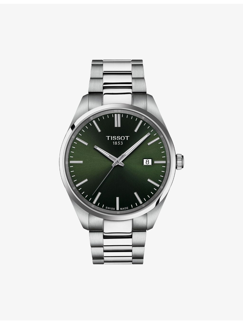 Tissot PR 100 stainless steel quartz watch 40mm, UK version