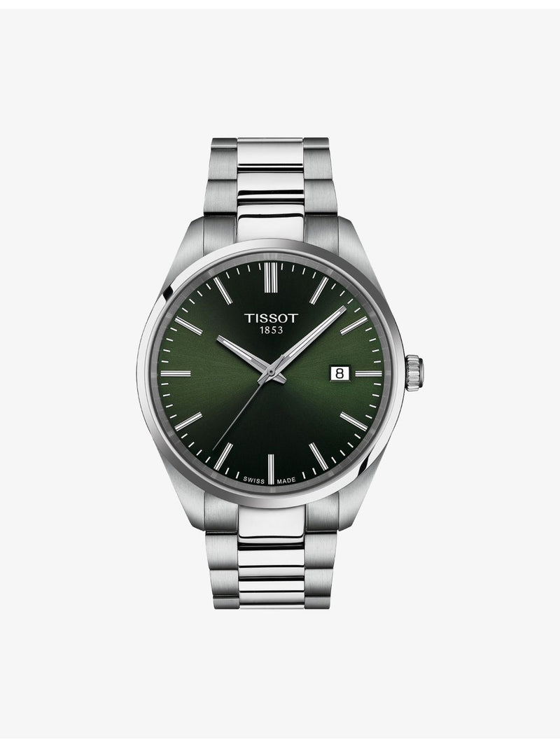 Tissot PR 100 stainless steel quartz watch 40mm, UK version