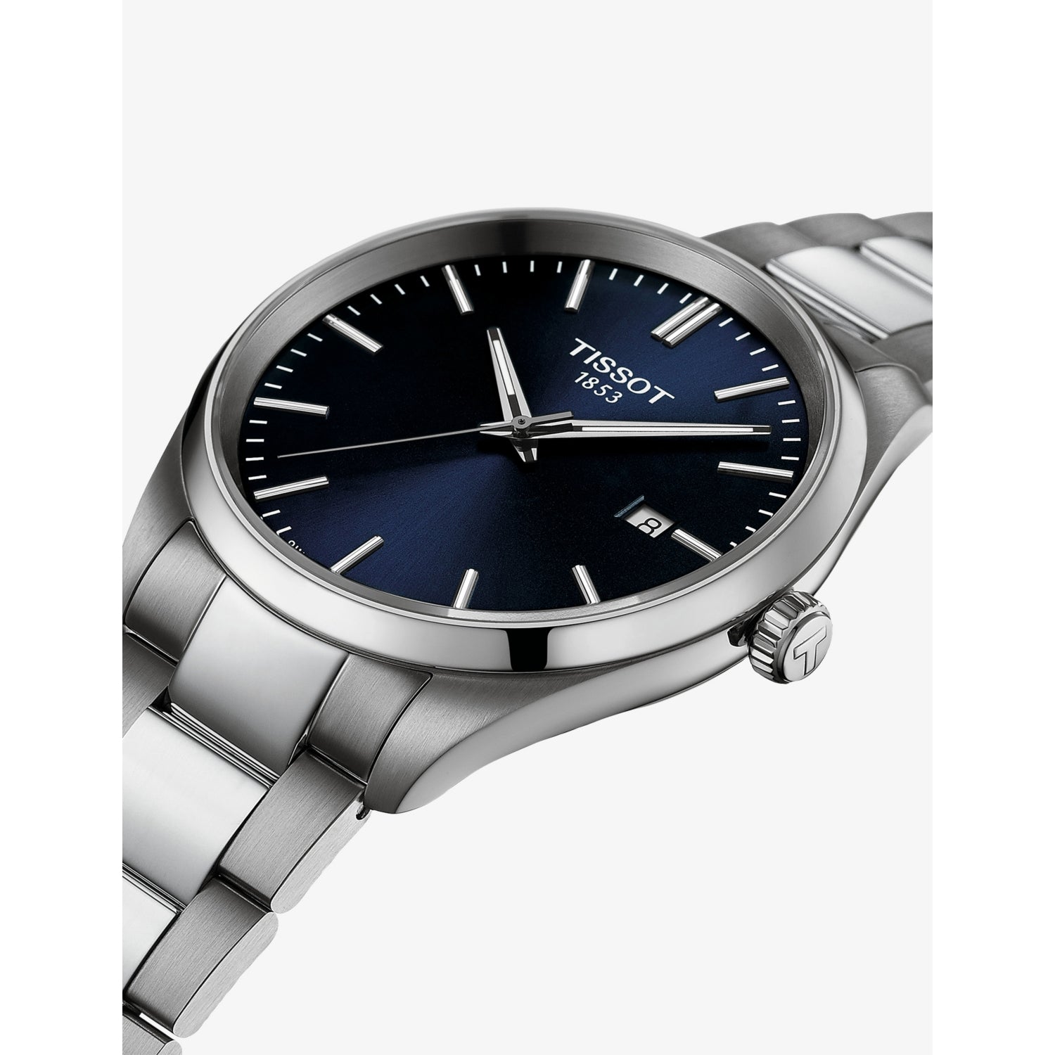 Tissot PR 100 stainless steel quartz watch 40mm, imported from the UK