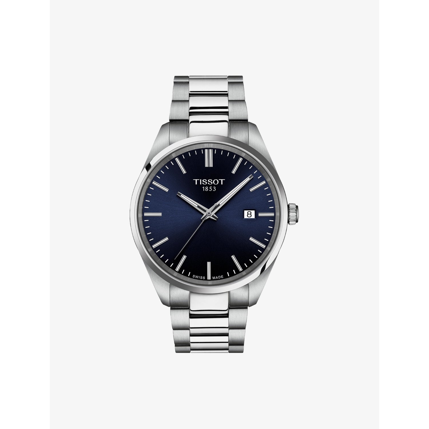 Tissot PR 100 stainless steel quartz watch 40mm, imported from the UK