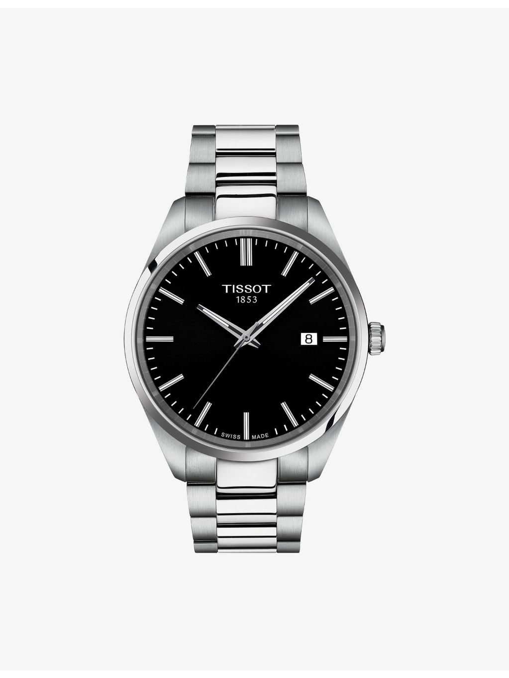 Tissot PR 100 stainless steel quartz watch 40mm (British brand)