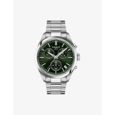 selfridges Tissot PR 100 Chronograph Stainless Steel Quartz Watch 40mm- Buy online at McGrocer