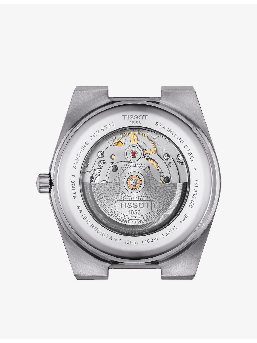 Tissot PRX Powermatic 80 stainless steel watch (British brand)