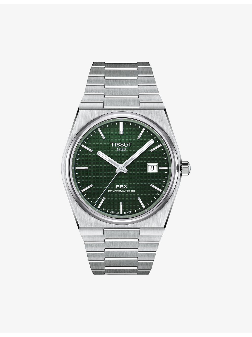 Tissot PRX Powermatic 80 stainless steel watch (British brand)
