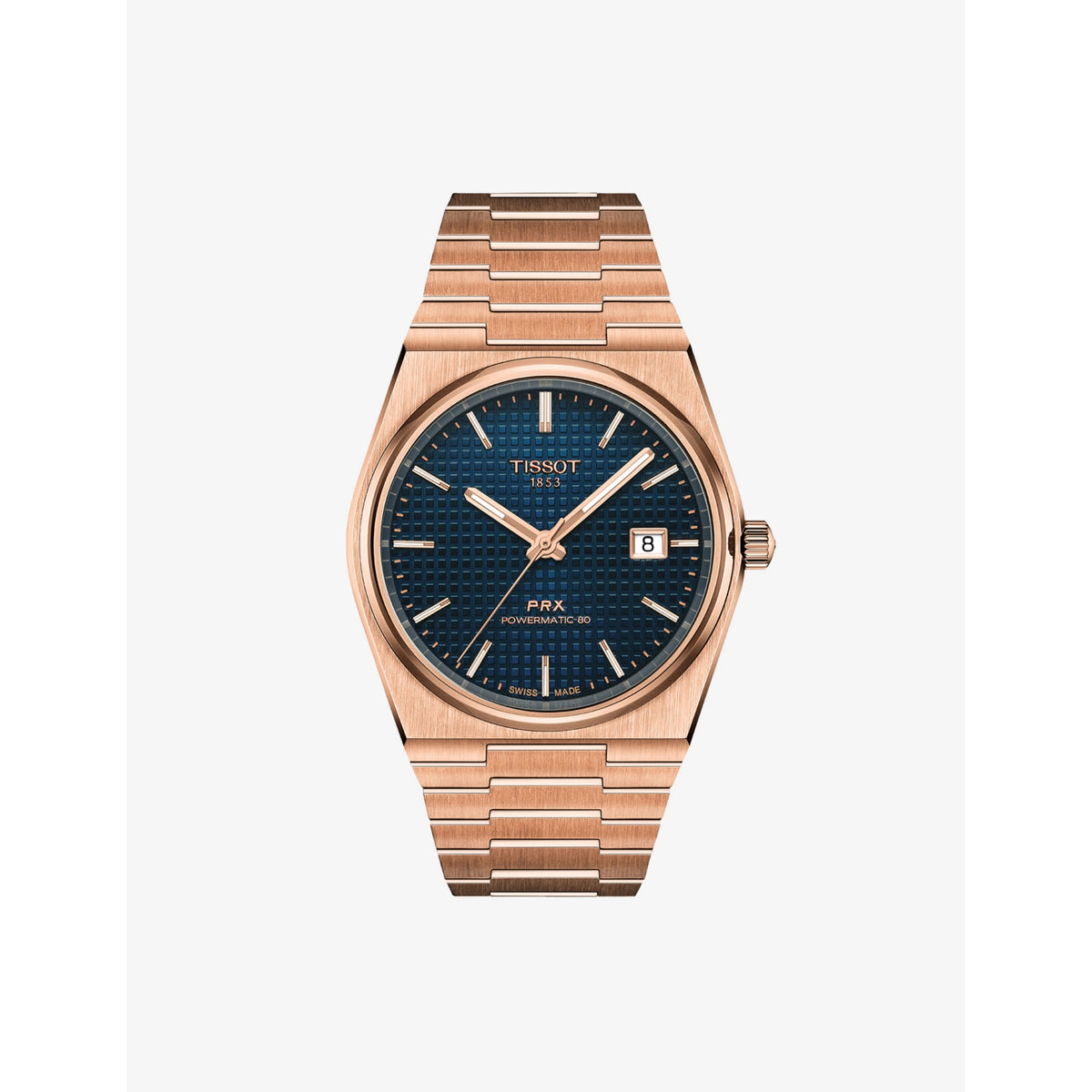 Tissot PRX Powermatic 80 stainless steel automatic watch 40mm (British brand)