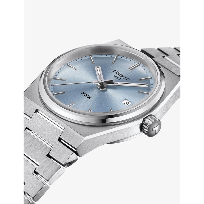 Tissot PRX stainless-steel quartz watch 35mm, UK version