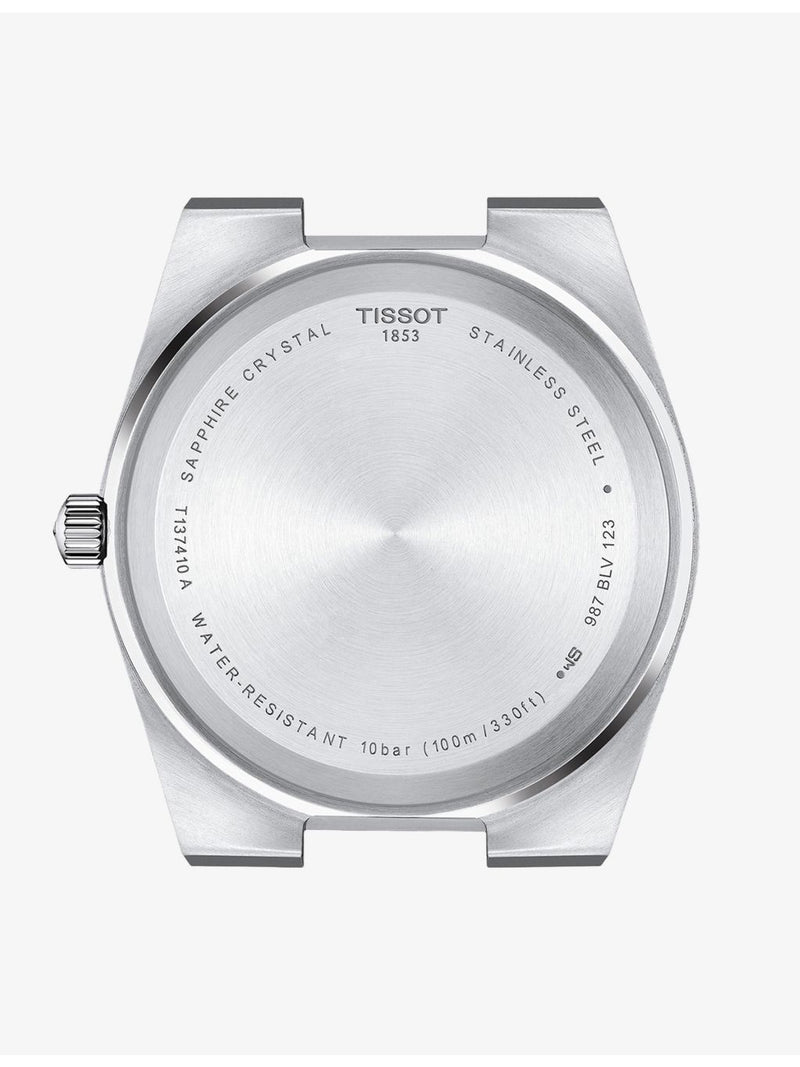 Tissot PRX stainless-steel and leather quartz watch 40mm (British brand)