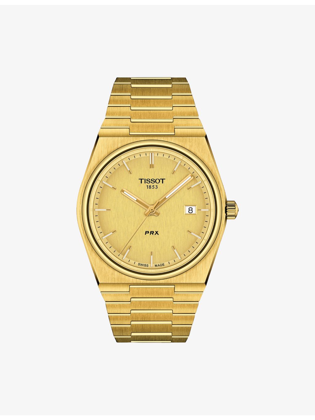 Tissot PRX 40mm stainless steel quartz watch (British brand)