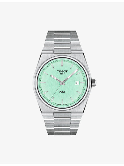 selfridges Tissot PRX 40mm Stainless Steel Quartz Watch- Buy online at McGrocer