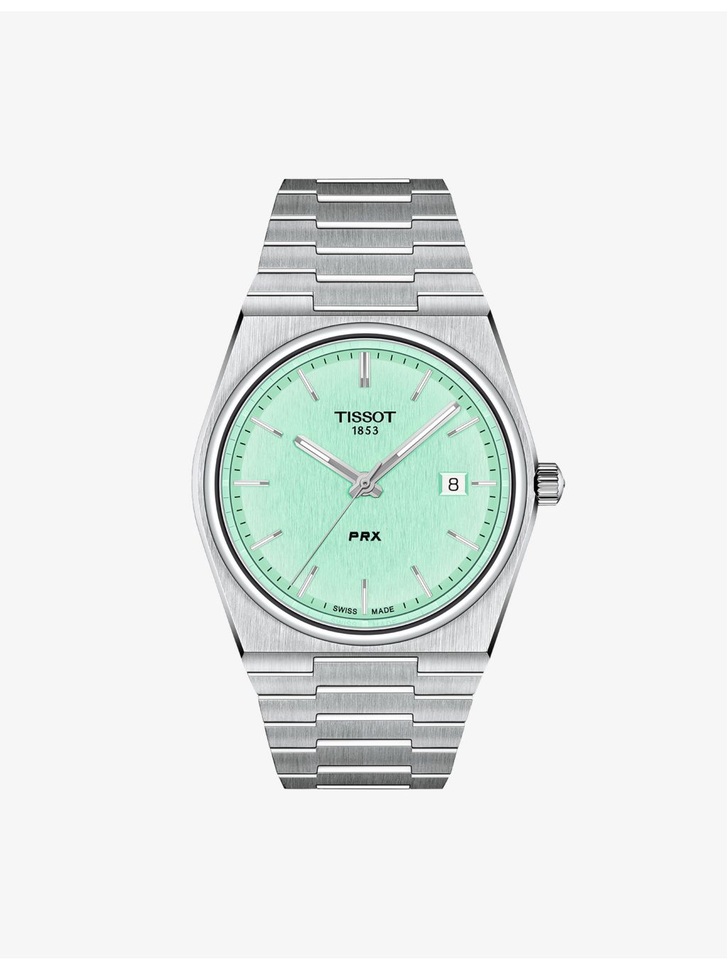 Tissot PRX 40mm stainless steel quartz watch, UK version