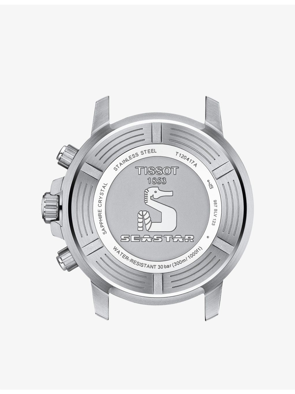 Tissot Seastar 1000 chronograph watch 45.5mm (British brand)