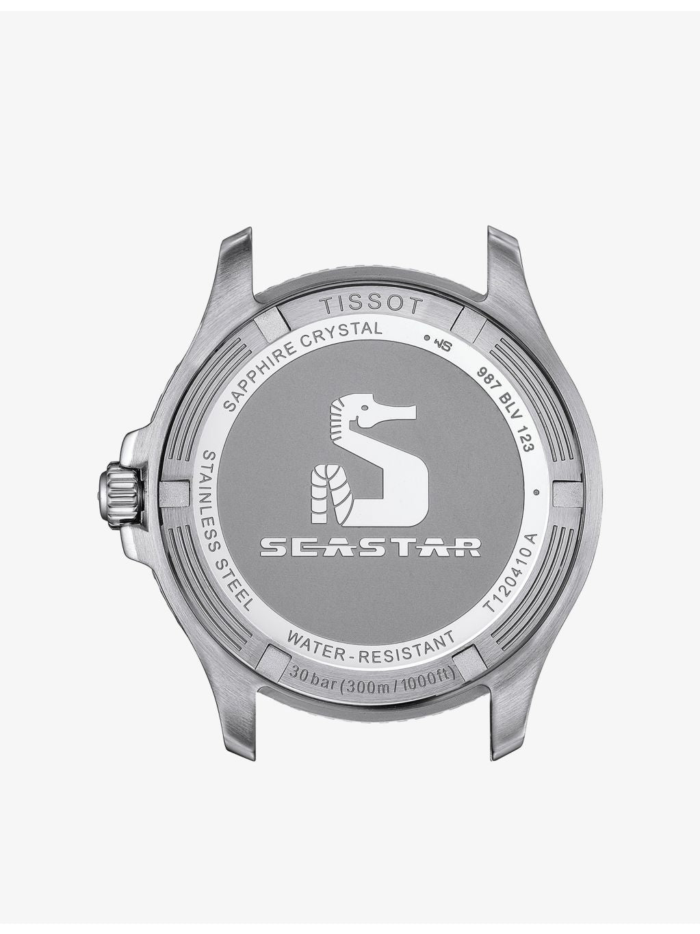 Tissot Seastar 1000 stainless-steel quartz watch 40mm, imported from the UK