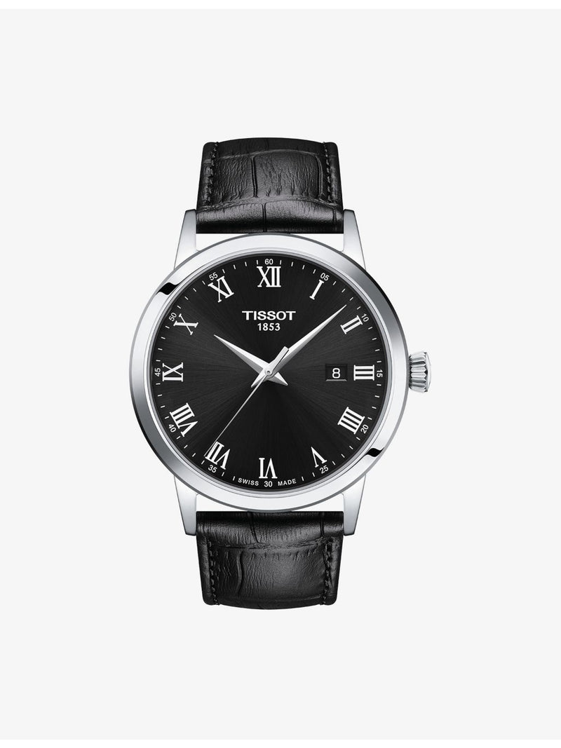 Tissot Classic Dream stainless steel leather watch 42mm - British product