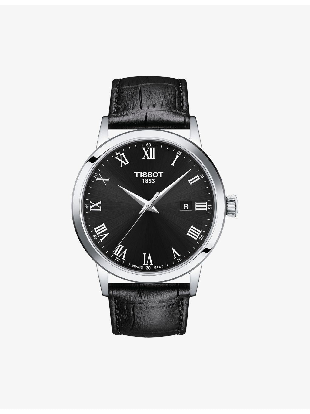 Tissot Classic Dream stainless steel leather watch 42mm - British product