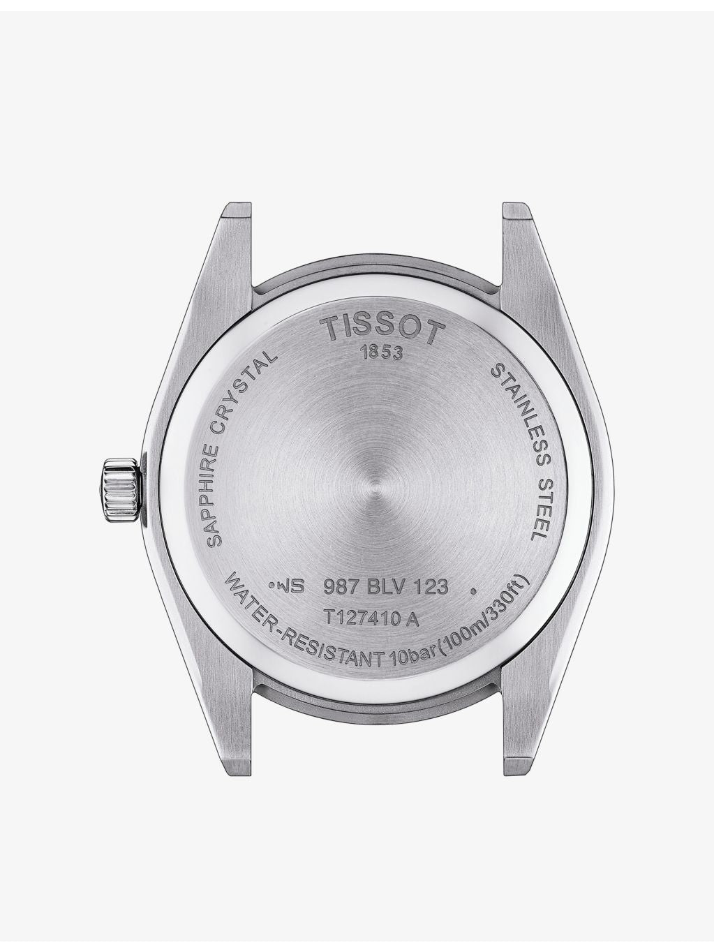 Tissot Gentleman stainless-steel quartz watch 40mm, UK version