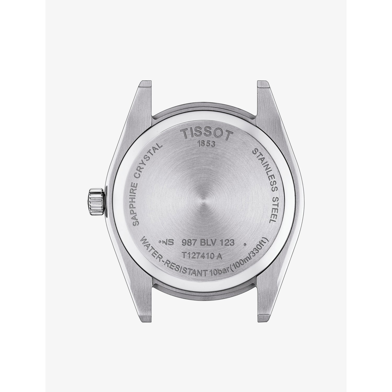 Tissot Gentleman stainless-steel quartz watch 40mm, UK version