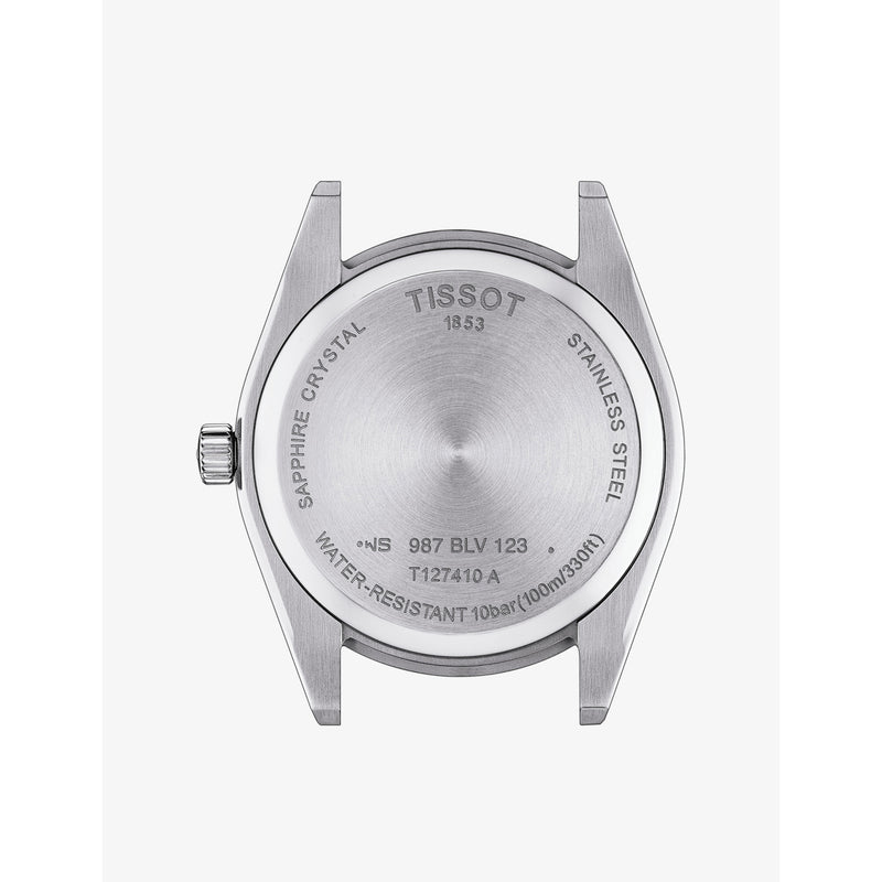 Tissot Gentleman stainless-steel quartz watch 40mm, UK version
