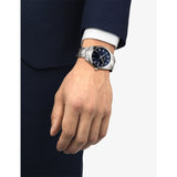 Tissot Gentleman stainless-steel quartz watch 40mm, UK version