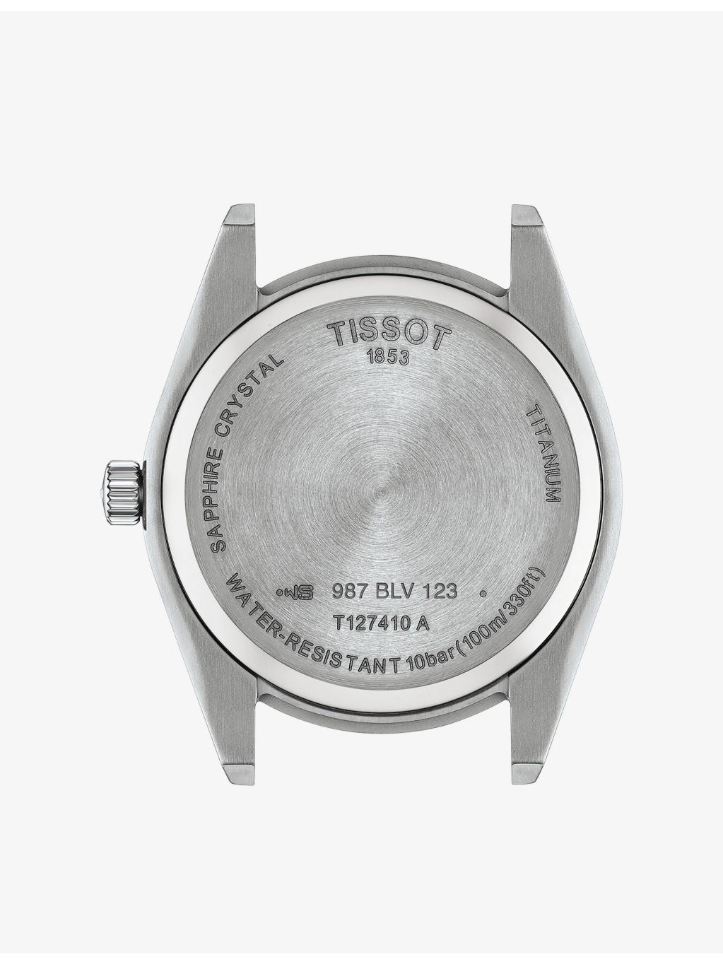 Tissot Gentleman titanium quartz watch 40mm, imported from the UK