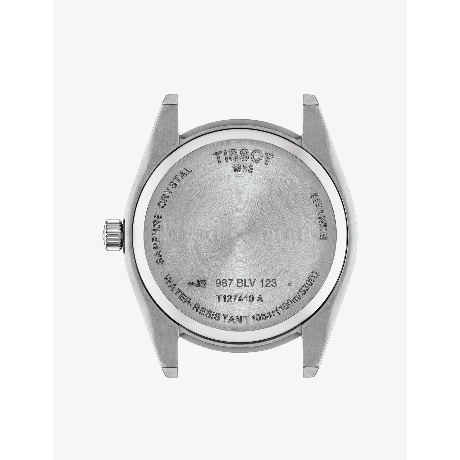Tissot Gentleman titanium quartz watch 40mm, imported from the UK