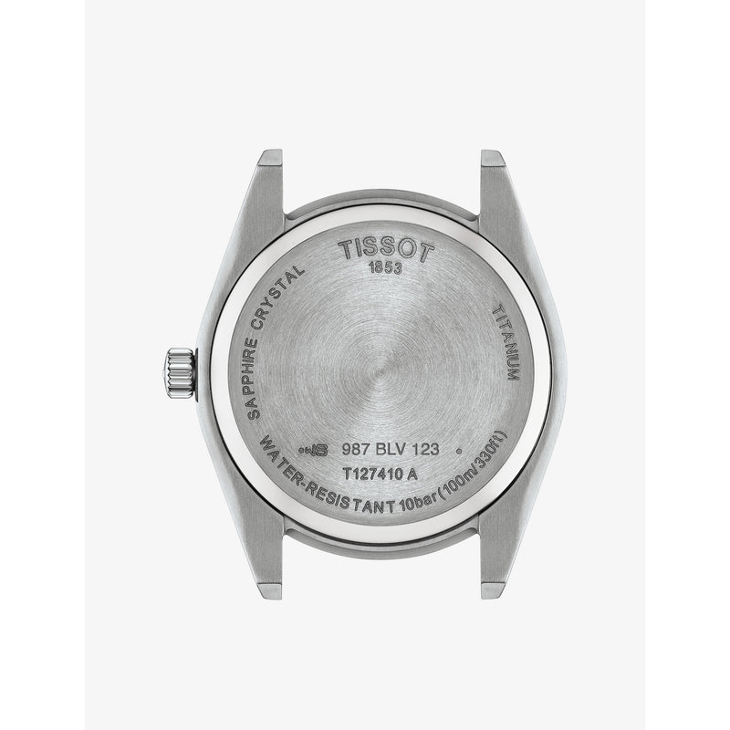 Tissot Gentleman titanium quartz watch 40mm, imported from the UK
