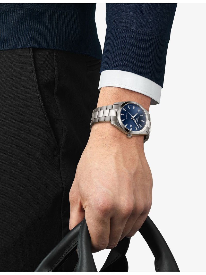 Tissot Gentleman titanium quartz watch 40mm, imported from the UK