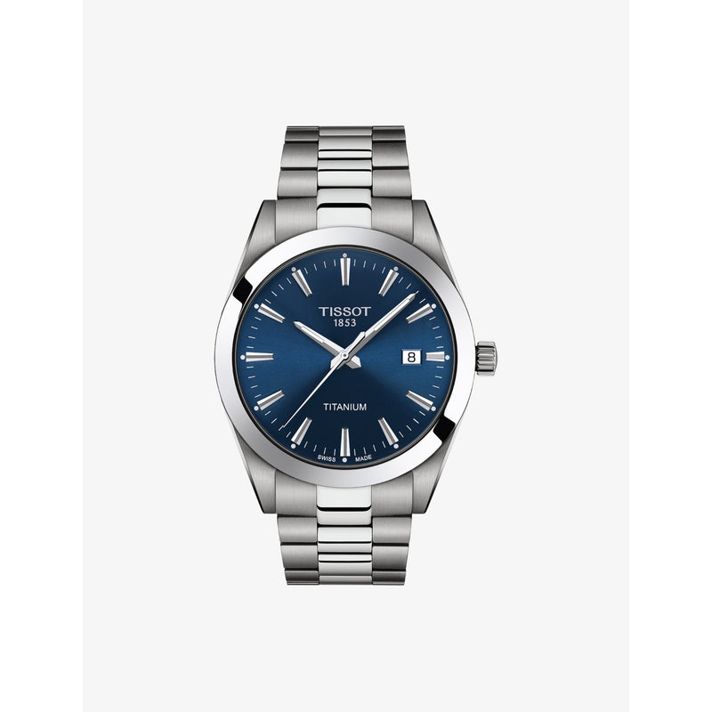 Tissot Gentleman titanium quartz watch 40mm, imported from the UK