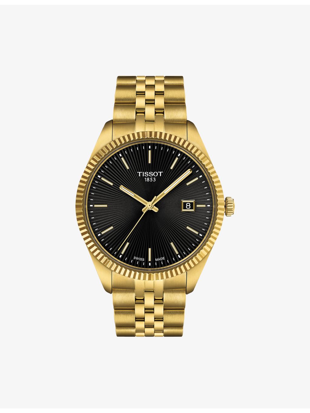 Tissot Ballade PVD-coated stainless steel quartz watch 40mm - British product