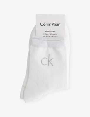 Calvin Klein Pack of Two Woven Socks