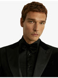 Reiss double-layered velvet bow tie (British brand)