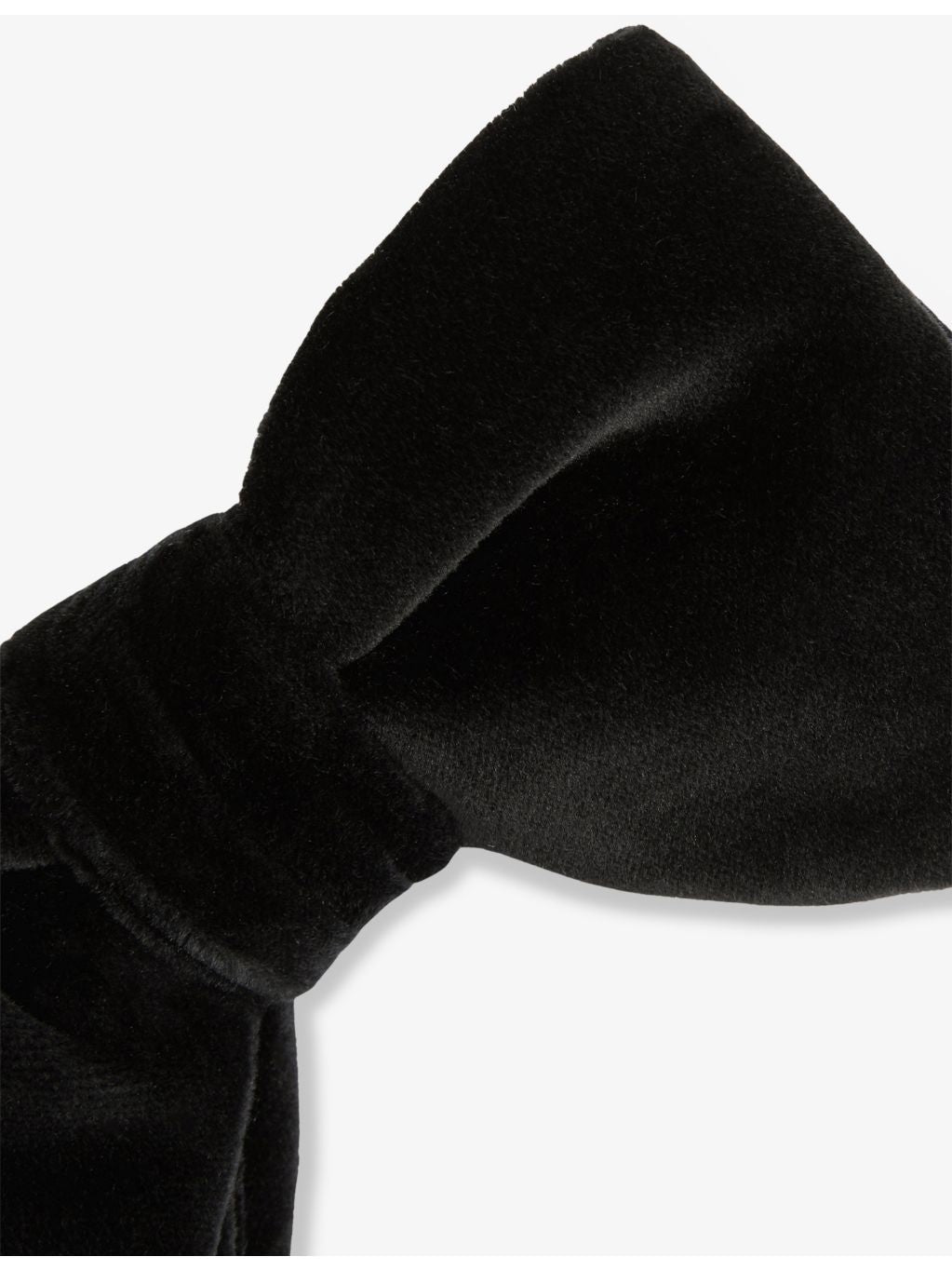 Reiss double-layered velvet bow tie (British brand)
