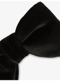 Reiss double-layered velvet bow tie (British brand)