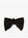 Reiss double-layered velvet bow tie (British brand)