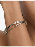 Monica Vinader Nura wrap bangle (British brand)