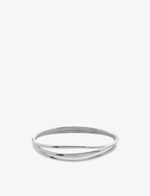 Nura Wrap Sterling-Silver Bangle - S