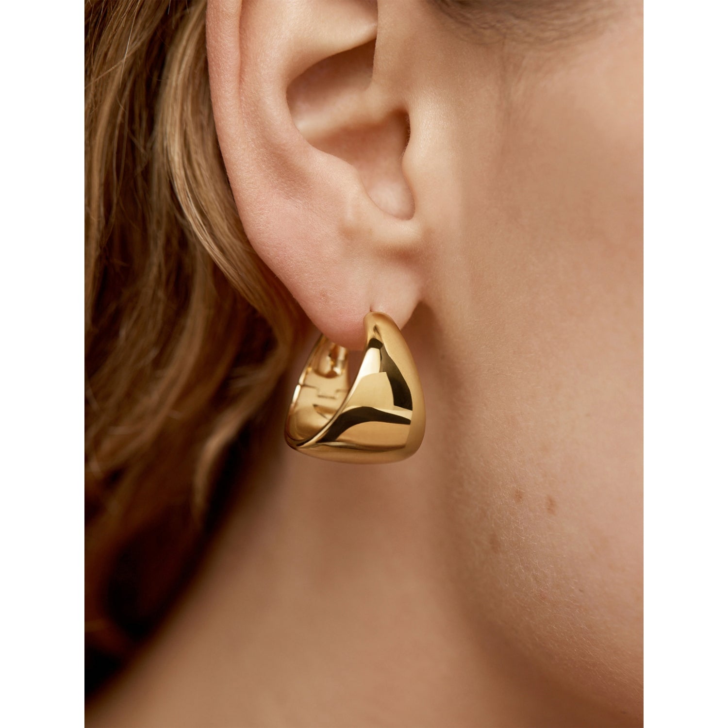 Monica Vinader 925 sterling silver hoop earrings - British product