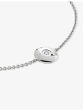 Monica Vinader lab-grown diamond birthstone bracelet in sterling silver, UK version