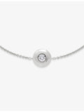 Monica Vinader lab-grown diamond birthstone bracelet in sterling silver, UK version