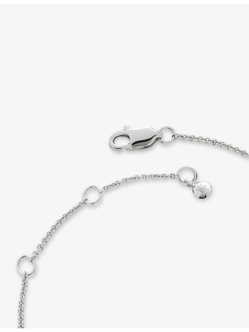 Monica Vinader lab-grown diamond birthstone bracelet in sterling silver, UK version